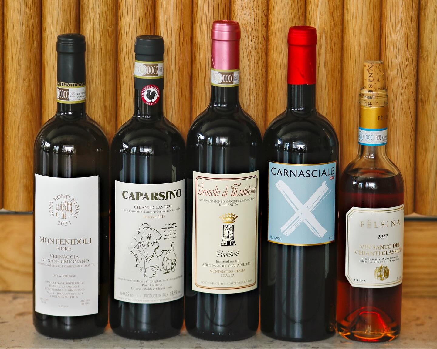 Adriatic wine selection